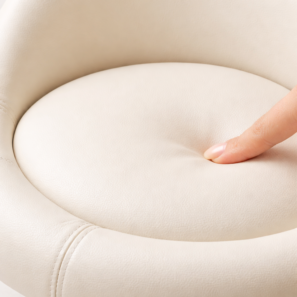 Chaise de maquillage avec dossier – tabouret coiffeuse confortable